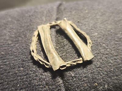 Post Mittelalter/Tudor Kupfer Damen Riemen Schnalle. Bitte Beschreibung lesen. LA96g