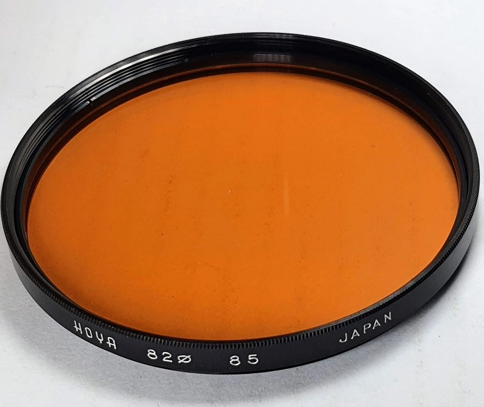 Hoya 82mm 85A 85-A 85 A Color Conversion Glass Lens Filter Japan 82 mm E82 E-82 - Image 2 of 4