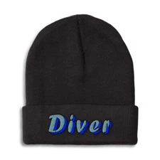 Beanies for Men Diver Winter Hats for Women Acrylic Skull Cap 1 Size