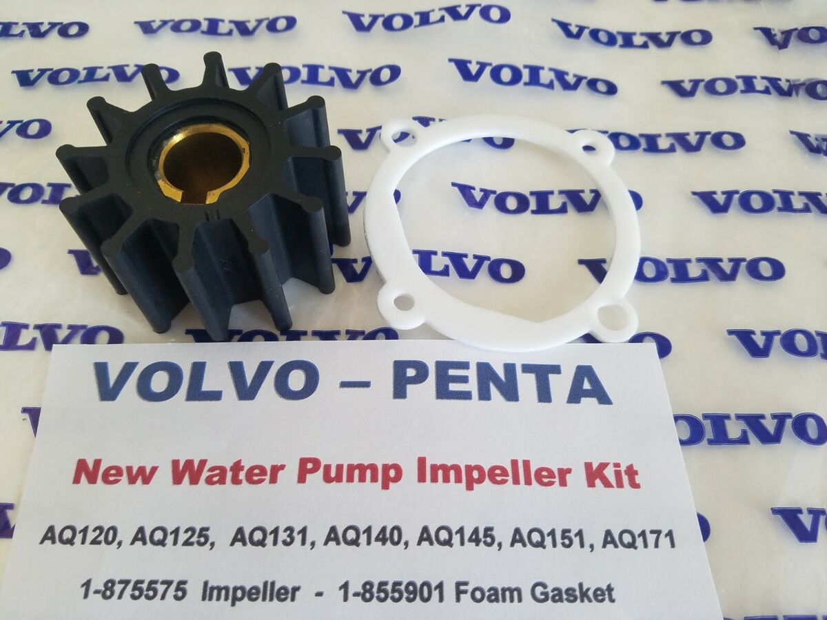 Volvo Penta Water Pump Impeller Kit - AQ120,AQ125, AQ131 Volvo Penta Water Pump Impeller Kit - AQ120,AQ125, AQ131