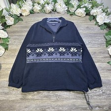 Izod Sweatshirt Mens Size Small 1/4 Zip Advantage Performance X Pullover