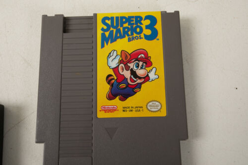 Super Mario 3 Nintendo NES (E3L) Game Cartridge (JSF6) 1990 Brothers - Picture 2 of 5