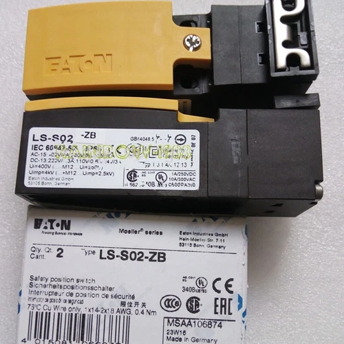 QTY:1 FOR EATON Travel Switch LS-S02-ZB Limit Switch