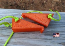 Tree stand shooting rail elevation wedge (pair) - Raise the bar! - Made in USA