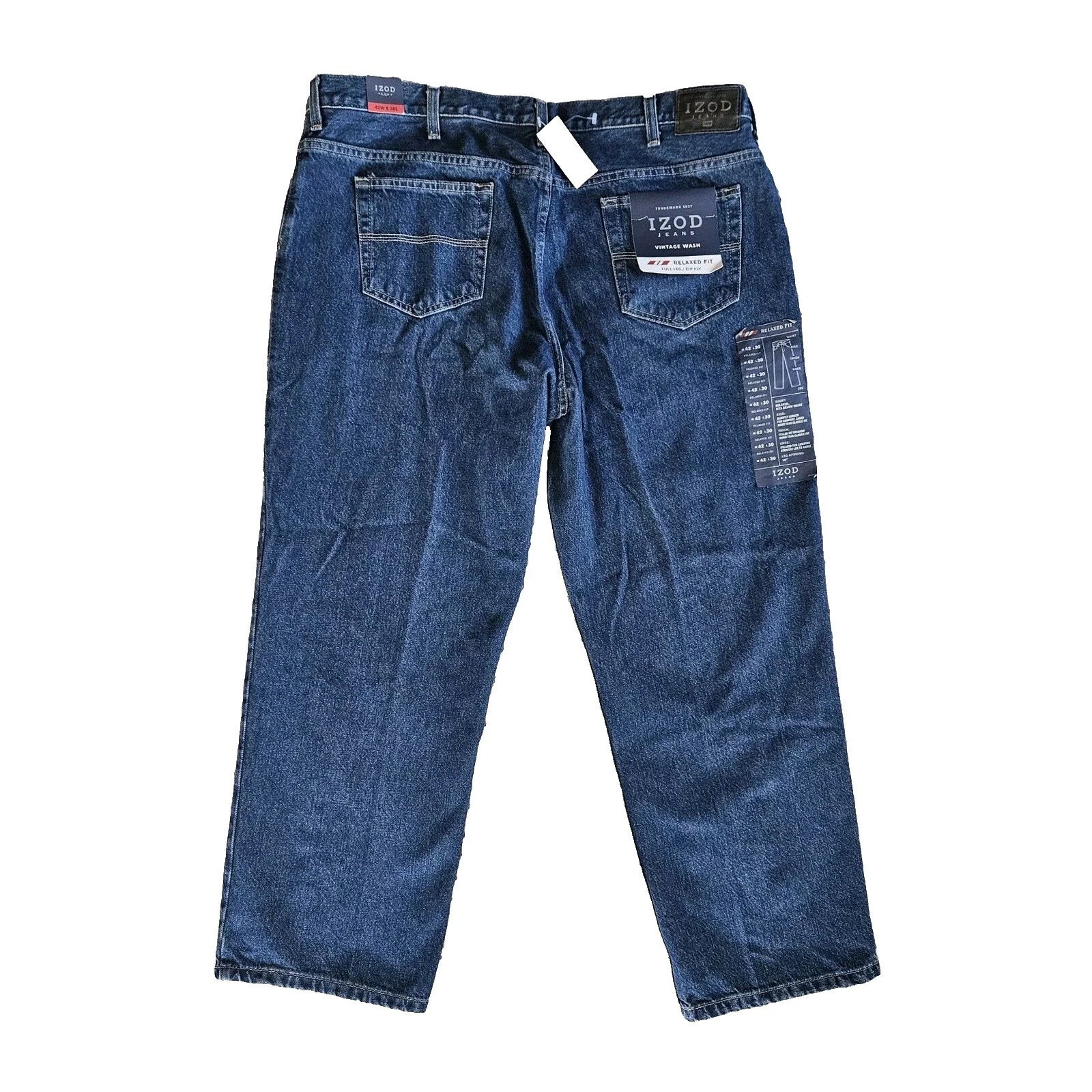 IZOD Relajado Jeans para Hombres