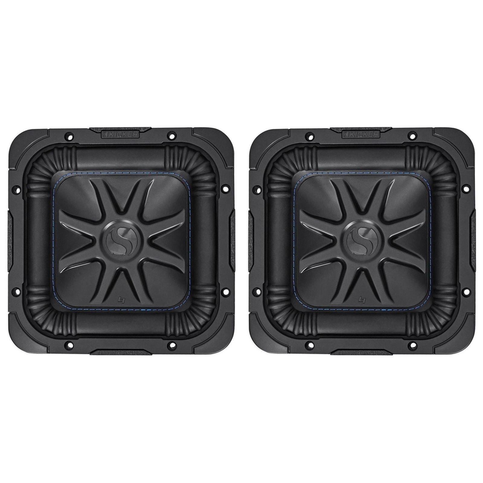 2 Kicker L7S84 8 Автомобильных аудиосистем Solobaric L7S мощностью 1800 Вт Сабвуферы Solo-baric 44L7S8-4 58490₽