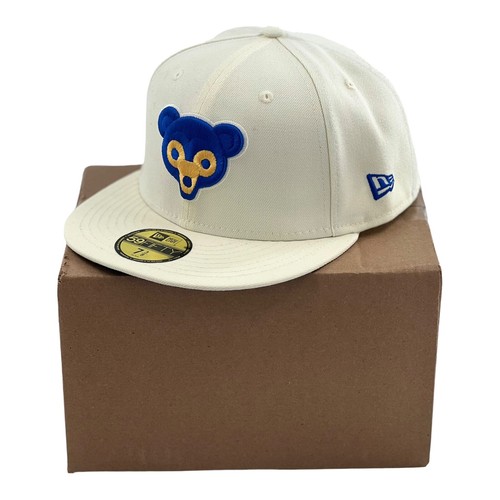Chicago Cubs Hat Fitted 7 3/8 Men New 