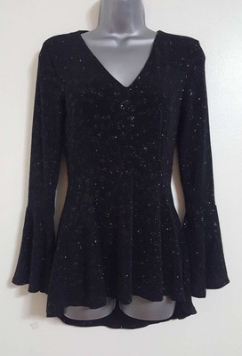 quiz white peplum top