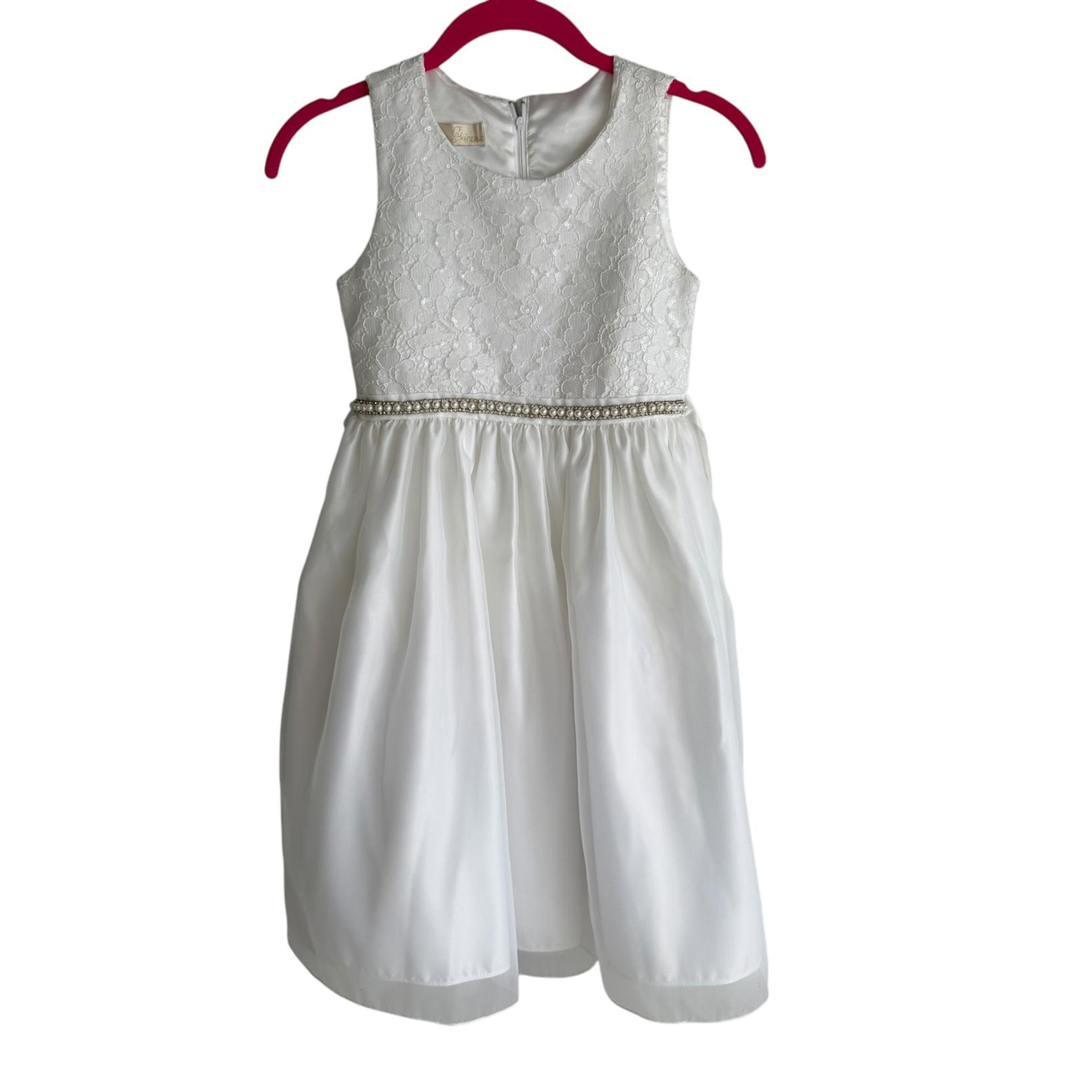 american princess communion dresses American Princess Girls White Special Occasion Formal Wedding Communion Dress 12