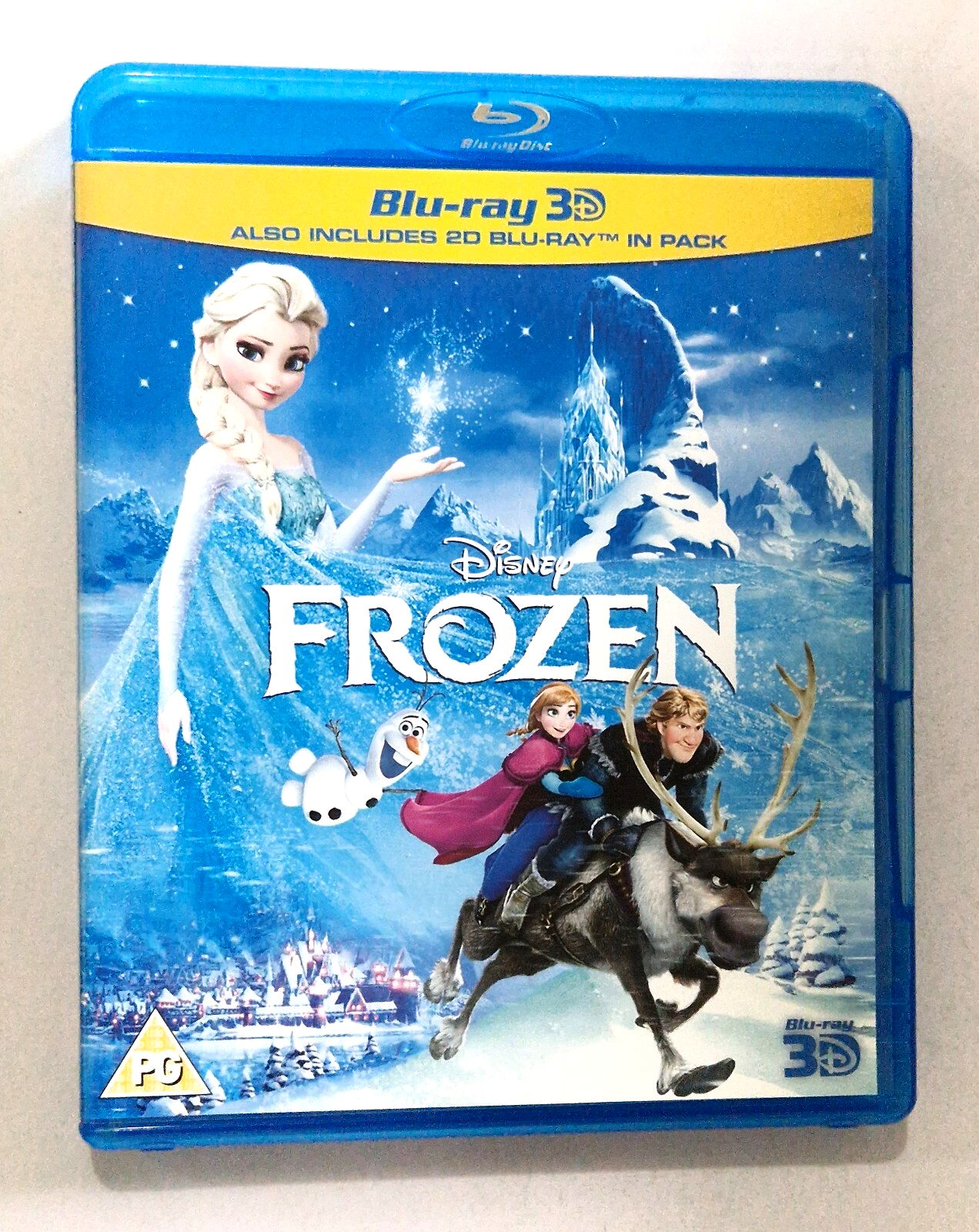 Frozen 3D + 2D BLU RAY Disney Classic No 52