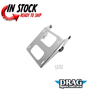 Drag Specialties Chrome Tour Pack Quick Detach Mount Rack 14+ Harley Touring