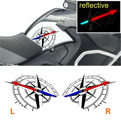 n.2 Adesivi Rosa dei Venti compatibili con BMW R 1200 GS Adventure