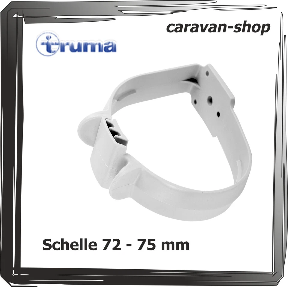 truma Schelle ÜS 5 für Überrohr 72 bis75 mm Heizung Abgasrohr Dachkamin
