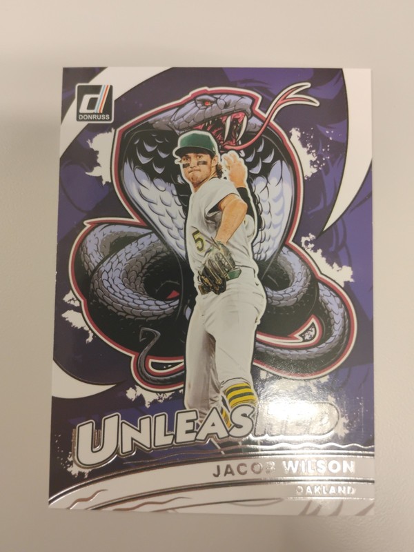 2026 Donruss Jacob Wilson Unleashed Athletics 