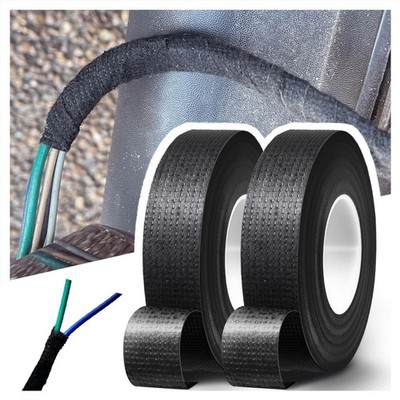 2PCS 49.21 Ft*0.74 Inch Wire Harness Tape,Cloth Electrical Tape for Harness N...