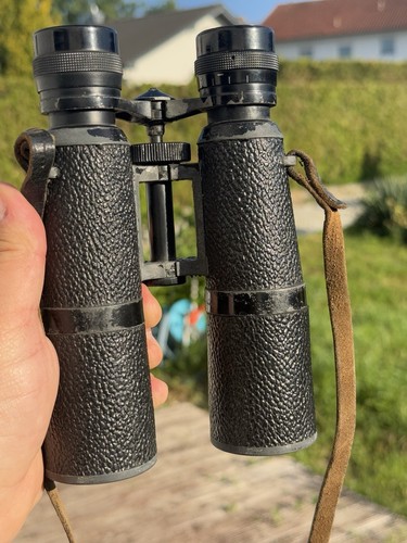 Seltene Alte Fernglas HENSOLDT WETZLAR Jagd Dialyt 6x42 mit Koffer - Bild 15 von 24