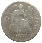 1865 Seated Liberty Half Dime