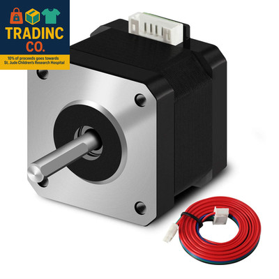 1PCS Nema 17 Stepper Motor 42X38Mm 17HS4401 1.5A-3.8V 2 Phase 4 Wires 1.8 Degree