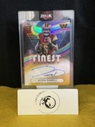 Topps Finest Football 2025 Jayden Daniels On Card Gold Auto 50/50 Commanders