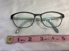 Tiffany Co. Eyeglasses Frames Only, 51-15-135, Black, Italy See Pics