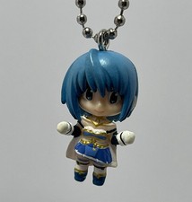 TAKARA TOMY 2011 Puella Magi Madoka Magica Sayaka Miki Mascot Keychain 1" Figure