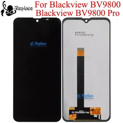6.3 Inch For Blackview BV9800 / BV9800 Pro LCD Display Touch Screen Assembly