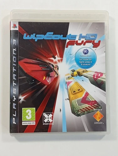 WIPEOUT HD FURY SONY PLAYSTATION 3 (PS3) FR USED