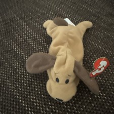 Ty Beanie Baby Bones The Dog  1993 Retired With Tag 