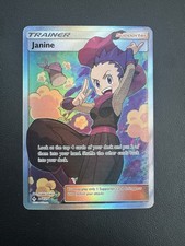 POKEMON TCG JANINE 210/214 S&M UNBROKEN BONDS FULL ART UR!! on eBay