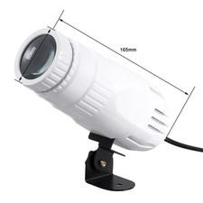 2-Mini RGBW LED Beam Spot Lights Pinspot Light With Remote Spotlight Stage
