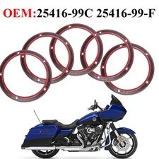 5X 5Holes Derby Cover Gasket For Harley Davidson FLHX Street Glide 25416-99-F