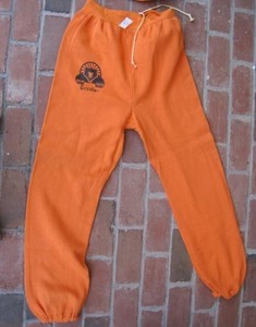 Vtg 1974 WFL Memphis Southmen Grizzlies Sweatpants Russell Team Issued Player 35