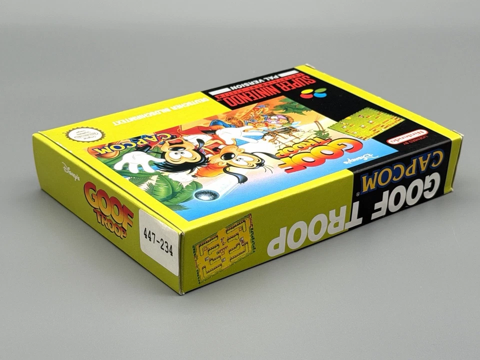 Goof Troop SNES OVP Zustand: Gut - Bild 3 von 4
