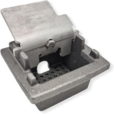 Nordica Extraflame 003278231 - Crogiolo per Caminetto a Pellet Rotondo, Acciaio 