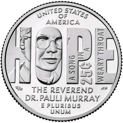 #ad #ad 2024 D Rev Pauli Murray Am Women Quarter. Uncirculated From US Mint roll. $2.69