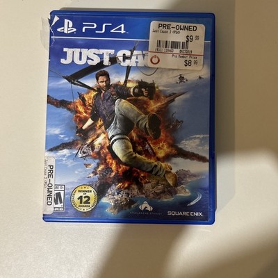 just cause 3 for ps4 damaged case good disk