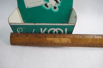 Vintage KOOL Filter Kings Cigarettes Metal Counter Display Sign