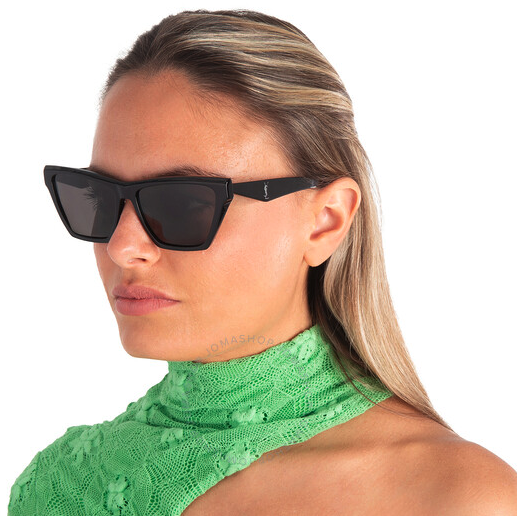 NUOVI occhiali da sole Yves Saint Laurent SL M103 005 58 mm 100% autentici