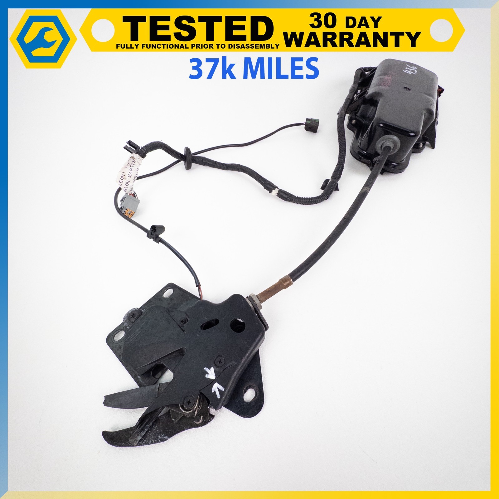 05-16 ASTON MARTIN DB9 DBS VOLANTE RIGHT SIDE TONNEAU COVER MOTOR OEM