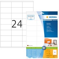 Herma Universal Etiketten Premium 70 X 36 Mm Weiß 240 Etiketten