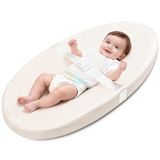 Baby Diaper Changing Pad, Wipeable Baby Changing Pad for Dresser, Contoured W...