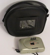 Vintage Vivitar IC 400 Point And Shoot 35mm Film Camera Focus Free With Case