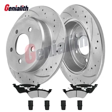 11.42'' Rear Brake Rotors Pads for Chrysler Town & Country Dodge Grand Caravan