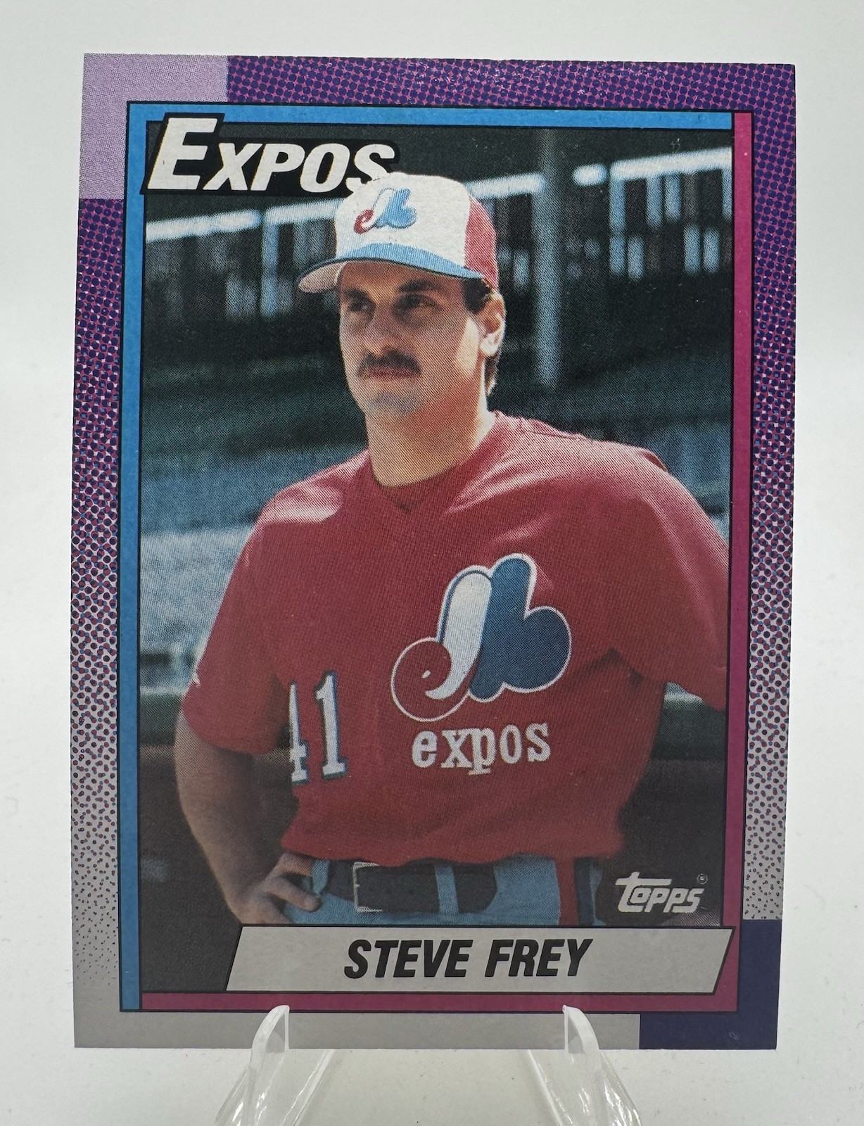 1990 Topps #91 Steve Frey Montreal Expos