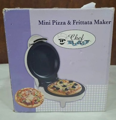 Chef Buddy Mini Pizza & Frittata Maker NEW IN BOX