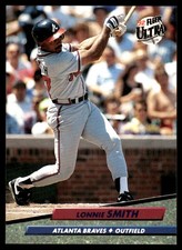 Lonnie Smith 1992 Ultra #168 Atlanta Braves MLB READ FREE SHIPPING AutographDen