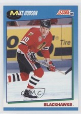 1991-92 Score Canadian Mike Hudson #389 m5x