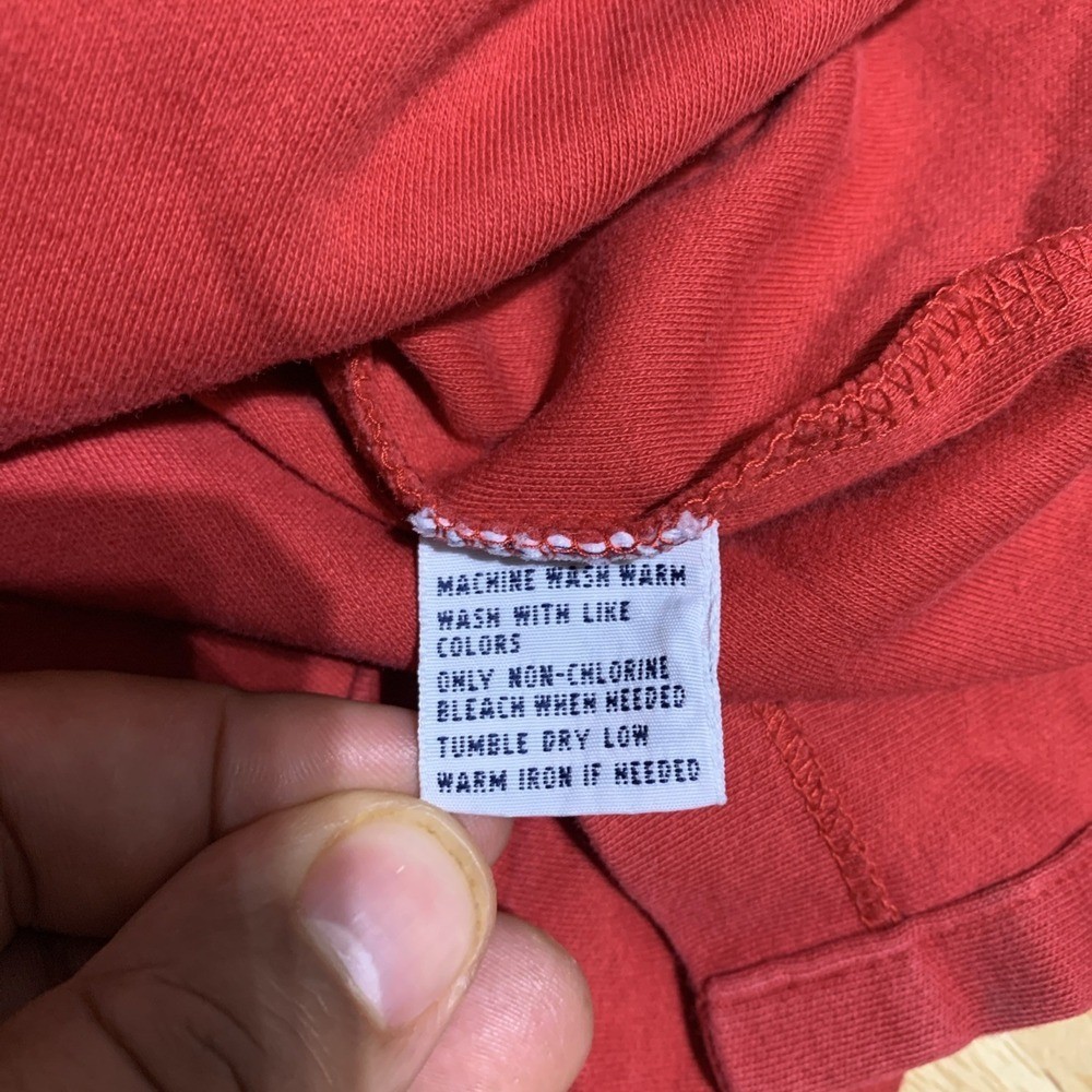 Polo Ralph Lauran Custom Fit Shirt Solid Red Adul… - image 8