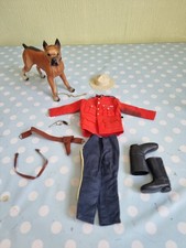 Vintage  Action Man Royal Mounted Police Complete Outfit.