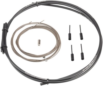 Campagnolo Ergopower Maximum Smoothness Shift Cable and Housing Set Black
